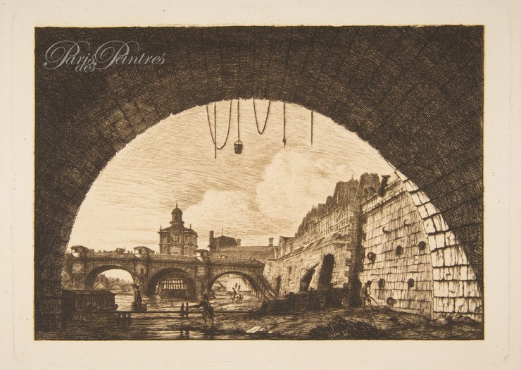 Le Pont Neuf et la Samaritaine de dessous la première arche ... Image 1