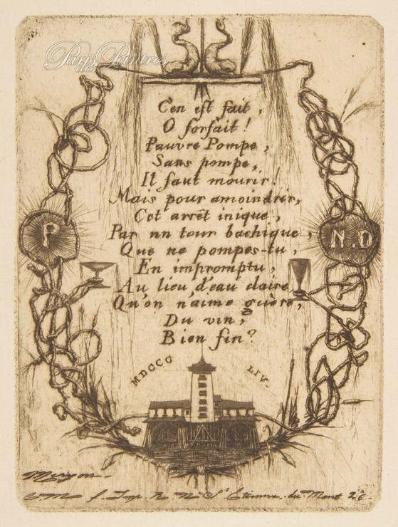 La Pompe Notre-Dame (petite plaque) Image 1
