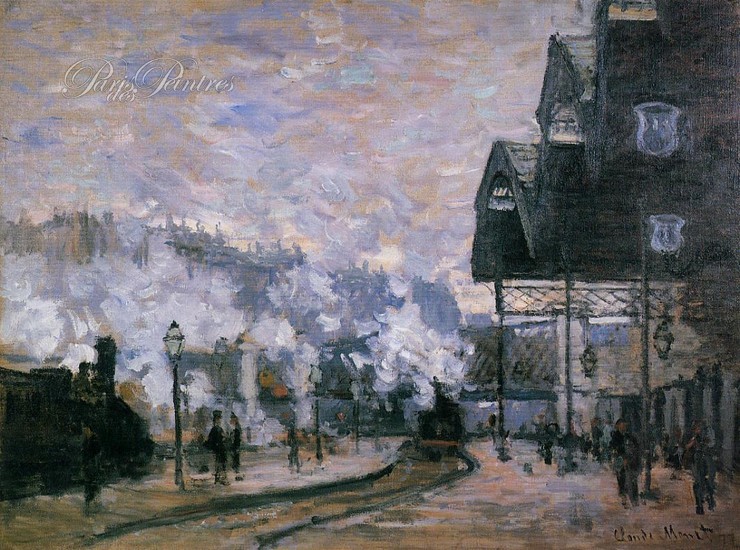 La Gare Saint-Lazare, vue extérieure Image 1