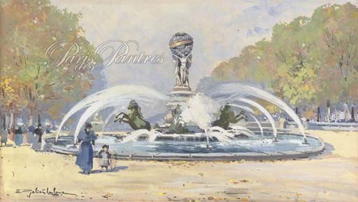 Fontaine des Quatre-Parties-du-Monde, Paris Image 1