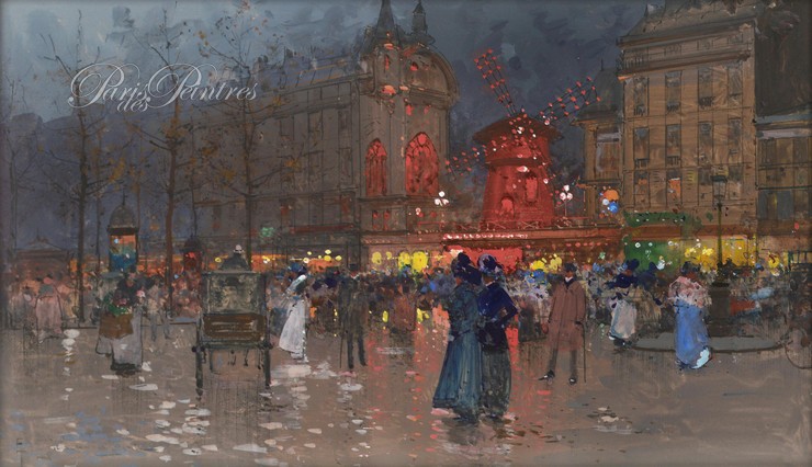 Le Moulin Rouge, le soir Image 1