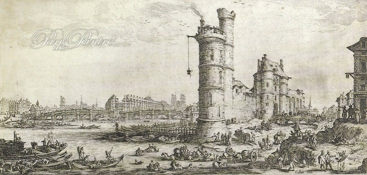 Le Pont-Neuf et la Tour de Nesle, 1630 Image 1