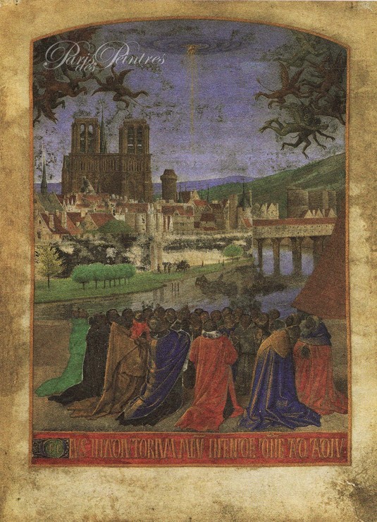 Heures d'Étienne Chevalier, la descente du Saint-Esprit sur ... Image 1