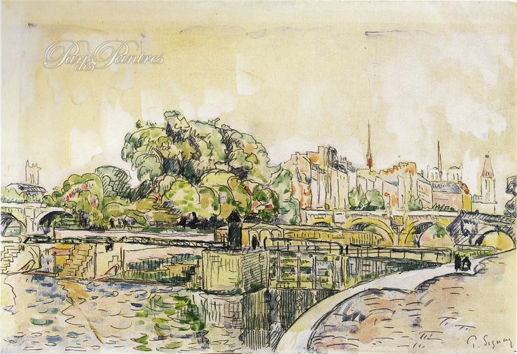 Le Pont-Neuf et le jardin du Vert-Galant Image 1