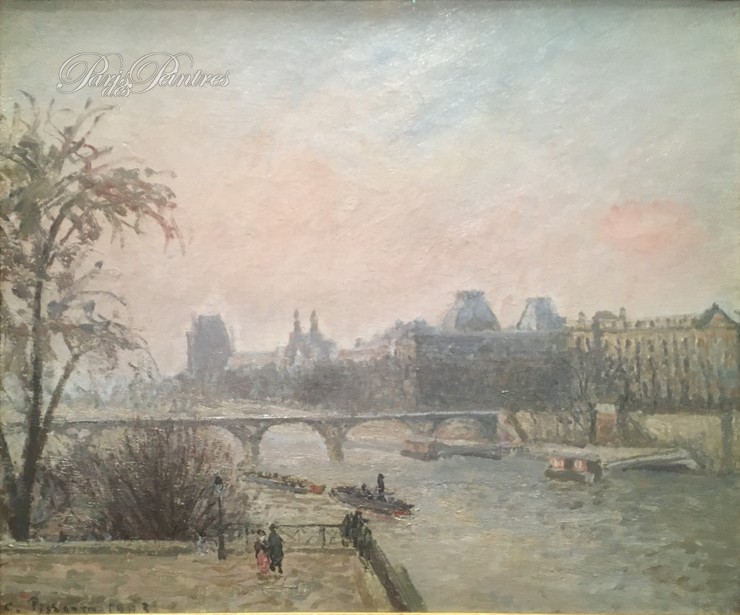 La Seine et le Louvre Image 1