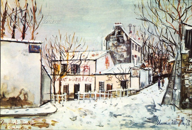 Rue Saint-Vincent à Montmarte Image 1