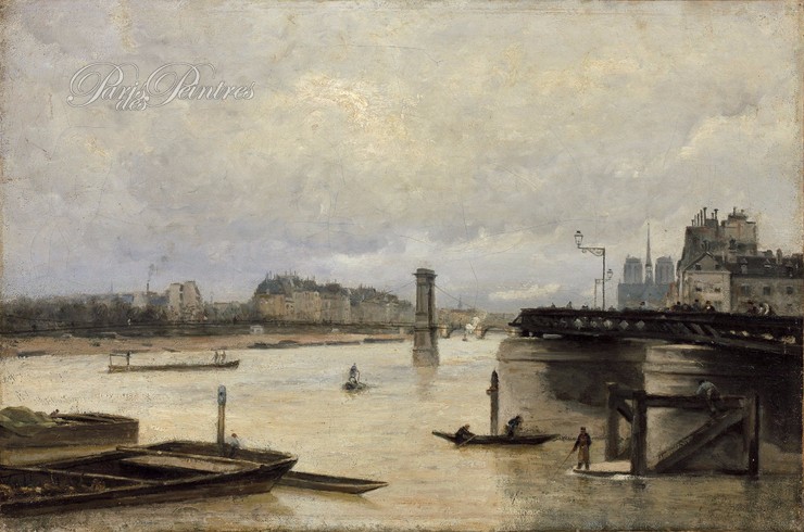 La Seine et Notre-Dame vues de Bercy Image 1