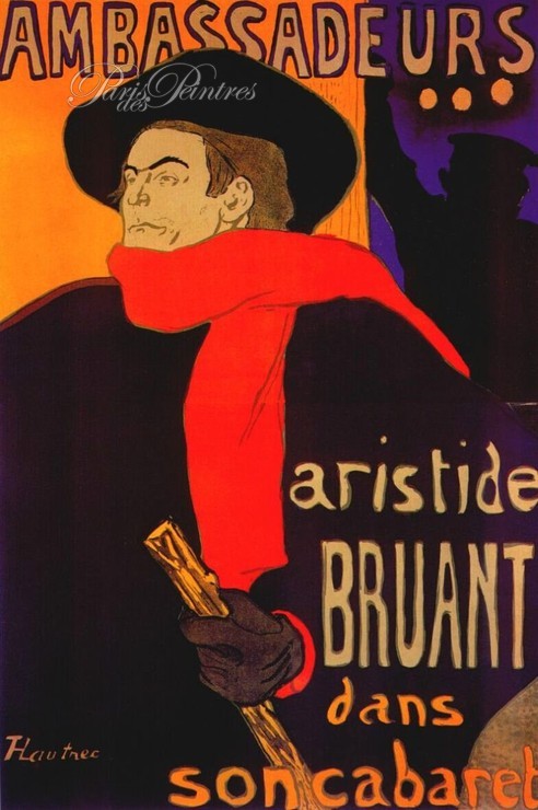 Aristide Bruant dans son cabaret Image 1