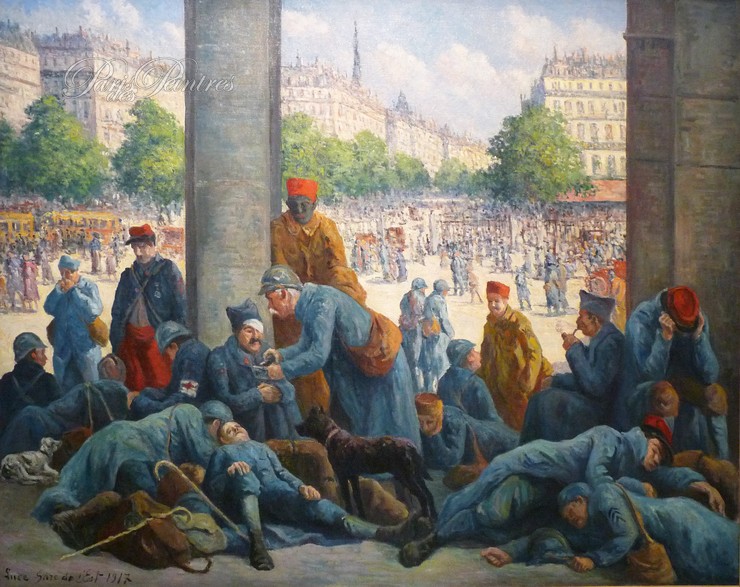 La Gare de l'Est, 1917 Image 1
