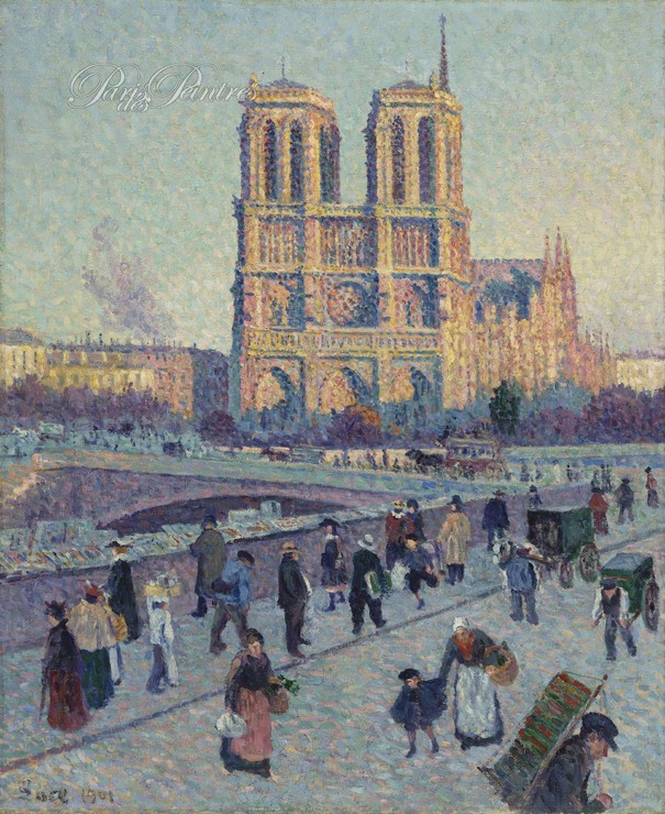 Le Quai Saint-Michel et Notre-Dame Image 1