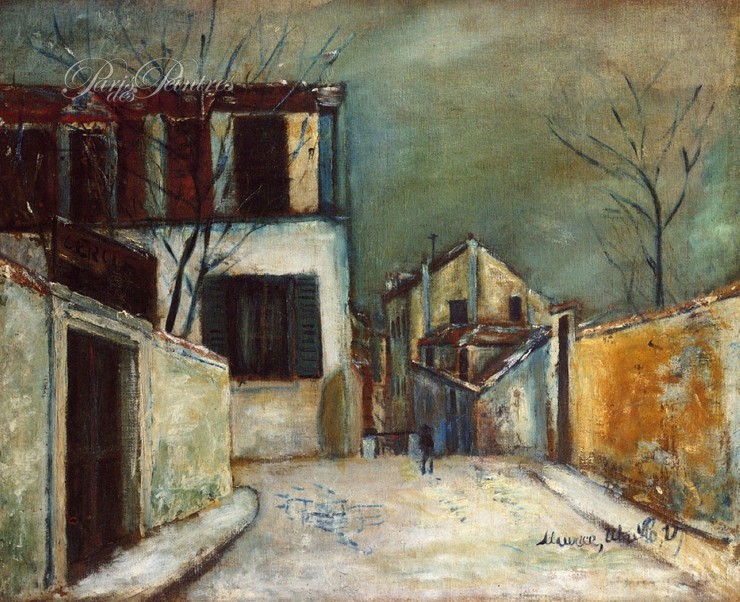Rue du Mont-Cenis sous la neige Image 1