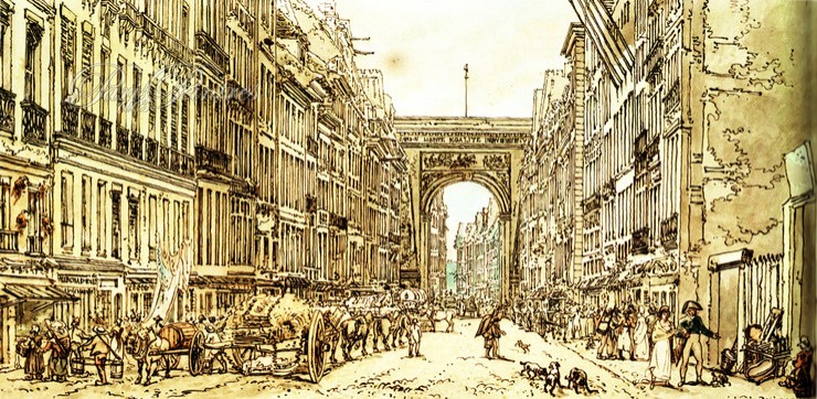Le faubourg et la porte Saint-Denis Image 1