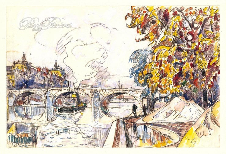 Le Pont Royal et la Gare d'Orsay Image 1