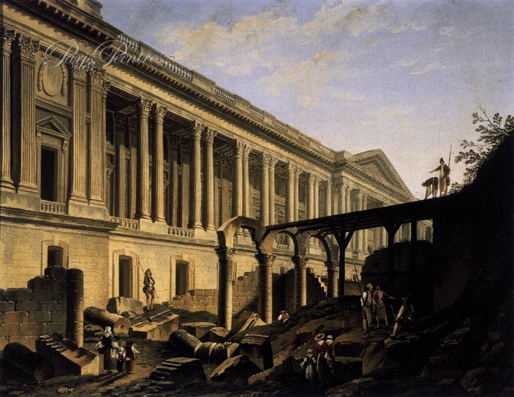 Dégagement de la colonnade du Louvre Image 1