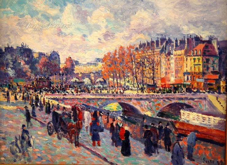Quai de Seine à Paris Image 1