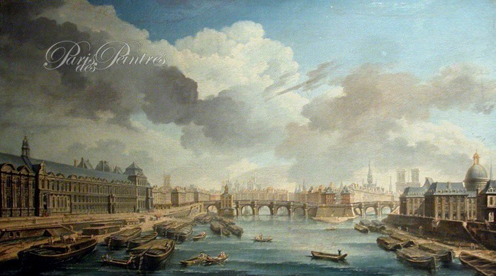 Grande galerie du Louvre, Pont-Neuf et Collège des ... Image 1
