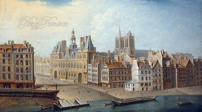 L'Hôtel-de-Ville et la place de Grève (1753) Image 1