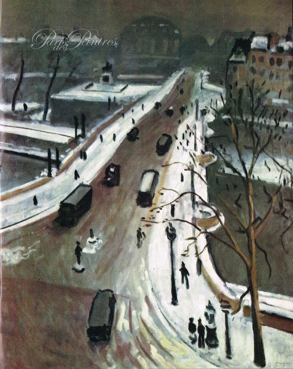 Le Pont-Neuf sous la neige vu des fenêtres de l'artiste Image 1