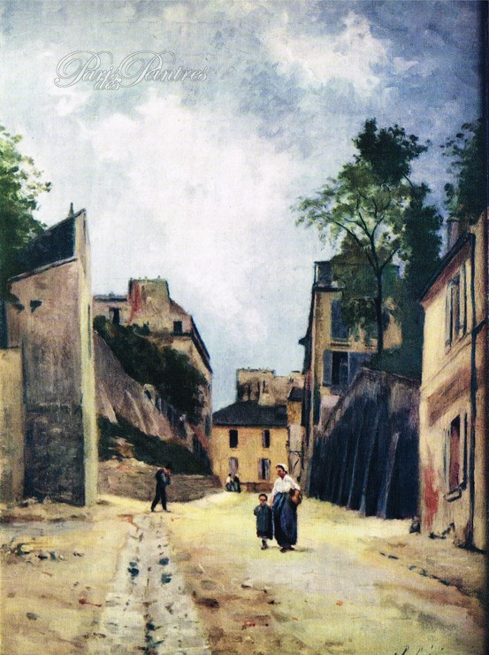 La rue des Saules à Montmartre Image 1