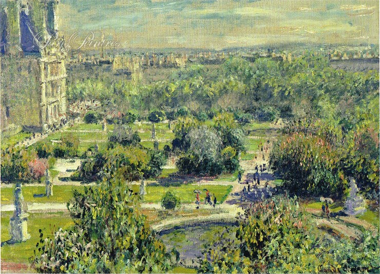 Vue du jardin des Tuileries Image 1