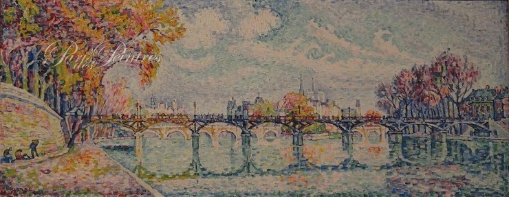 Le Pont-des-Arts. Automne (Paris) Image 1