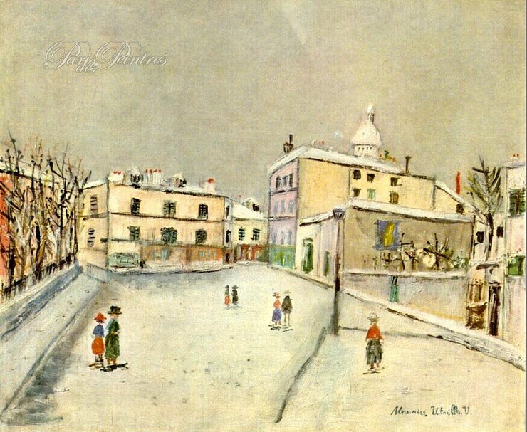 Neige sur Montmartre Image 1