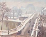 Le Pont Neuf sous la neige Image 1