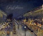 Boulevard Montmartre, effet de nuit Image 1
