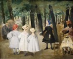 Enfants au jardin des Tuileries Image 1