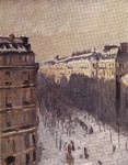 Boulevard Haussmann, effet de neige Image 1