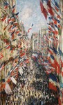 La rue Montorgueil à Paris, fête du 30 juin 1878 Image 1
