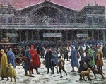 Gare de l'Est sous la neige Image 1