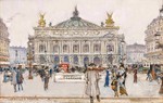 Paris Vue animée de la Place de l'Opéra Garnier﻿ Image 1
