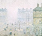 Place du Theatre Francais, effet de brouillard Image 1