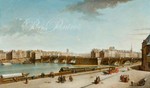 Vue de l'Ile de la Cité avec le Pont Neuf et la pompe de la ... Image 1